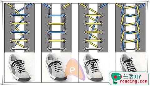 怎么系鞋带-鞋带的24种系法之一-封存