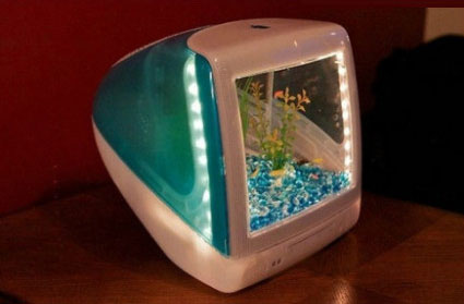 创意生活DIY 旧苹果电脑改造的鱼缸-封存 日志