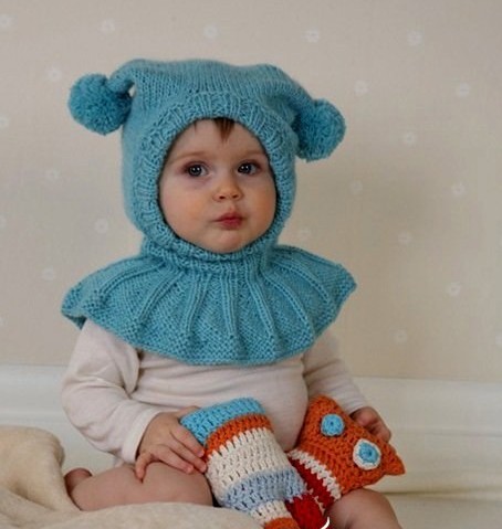 毛线织帽子的花样 可爱的宝宝帽子编织方法-封