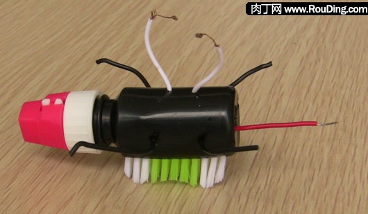 牙刷的创意电子玩具-儿童手工制作汽车-封存 日