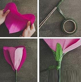 手工制作纸花朵-牡丹花的折法教程-封存
