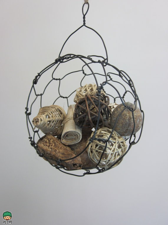 Mini Hanging Sphere Basket