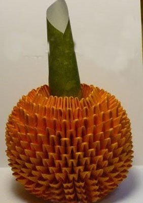 祭祀用金菠萝的折法图片