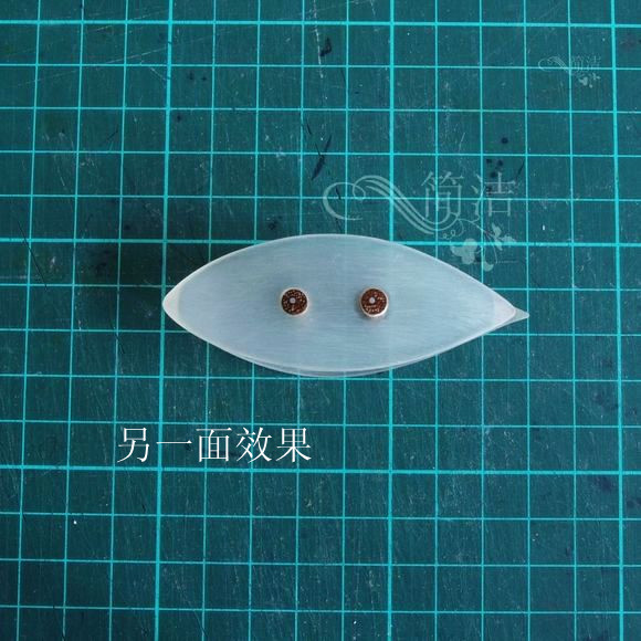 梭子教程 如何自制工具两片式梭编梭子的图解